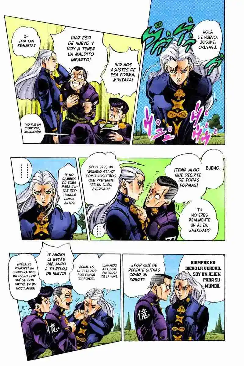 JoJo's Bizarre Adventure Parte 4: Diamond Is Unbreakable Full Color - Capítulo 133 - Página 4 - LectorTMOo