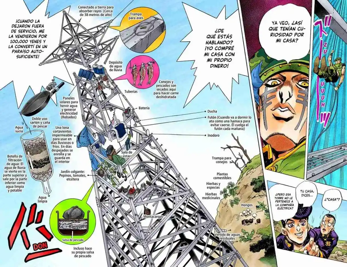 JoJo's Bizarre Adventure Parte 4: Diamond Is Unbreakable Full Color - Capítulo 134 - Página 8 - LectorTMOo