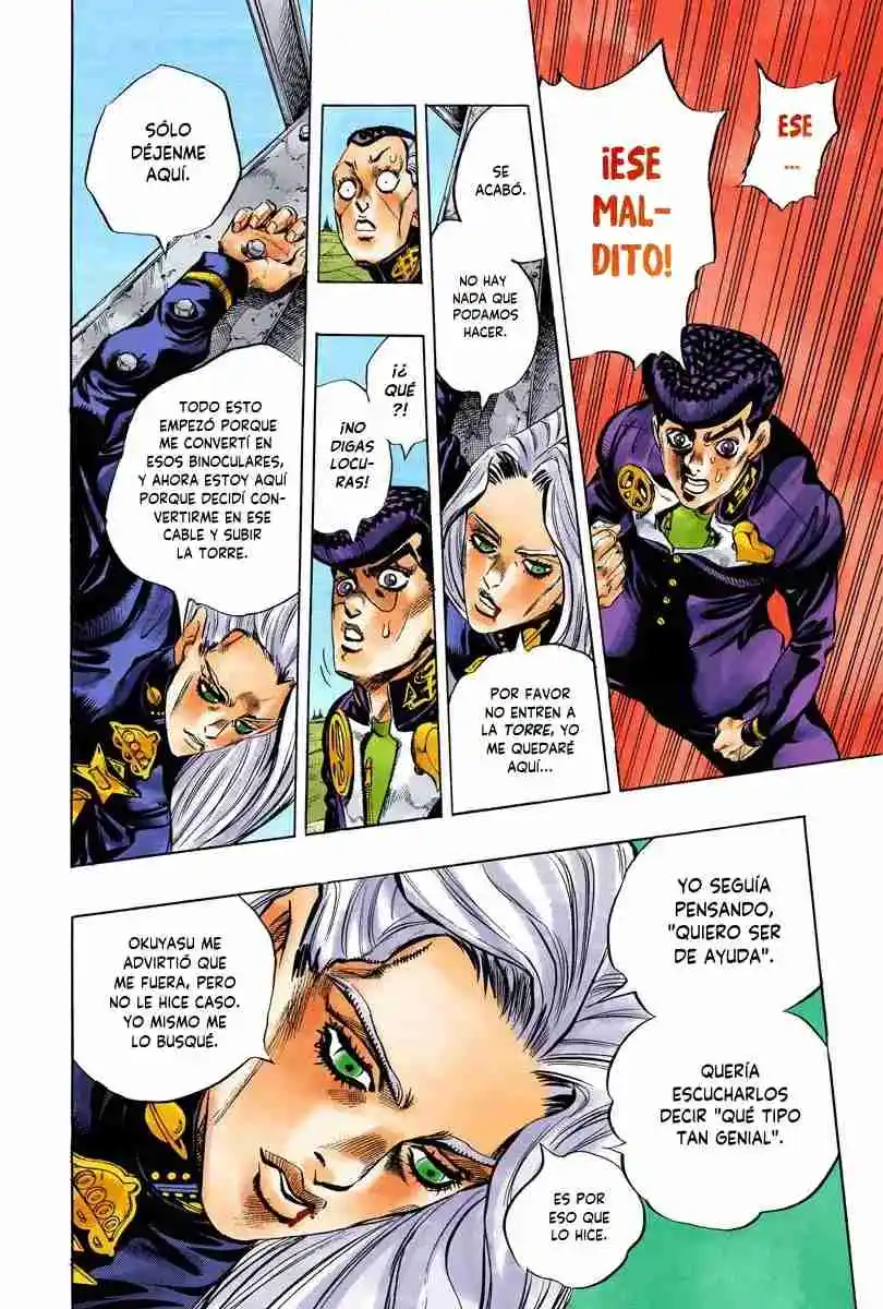 JoJo's Bizarre Adventure Parte 4: Diamond Is Unbreakable Full Color - Capítulo 136 - Página 15 - LectorTMOo