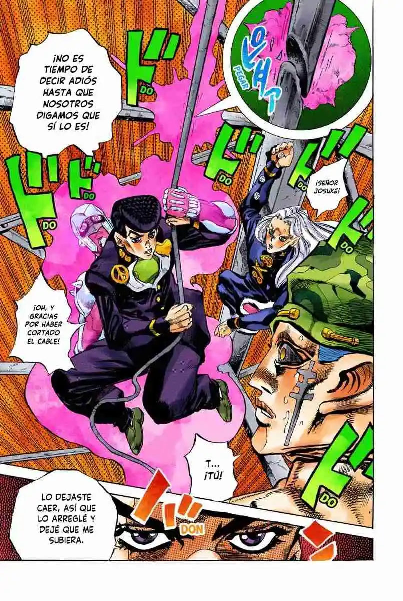 JoJo's Bizarre Adventure Parte 4: Diamond Is Unbreakable Full Color - Capítulo 136 - Página 18 - LectorTMOo