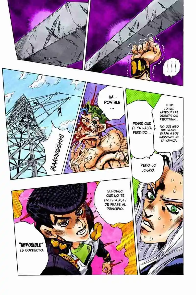 JoJo's Bizarre Adventure Parte 4: Diamond Is Unbreakable Full Color - Capítulo 137 - Página 18 - LectorTMOo