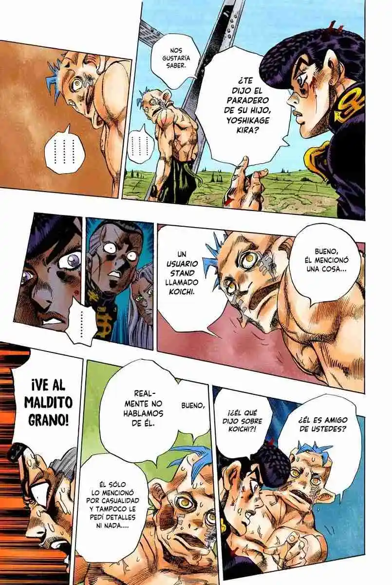JoJo's Bizarre Adventure Parte 4: Diamond Is Unbreakable Full Color - Capítulo 138 - Página 17 - LectorTMOo