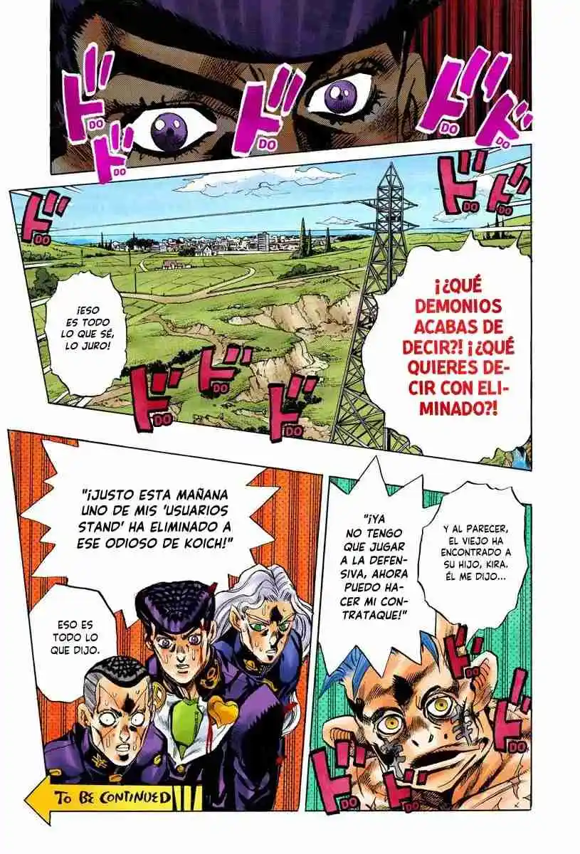 JoJo's Bizarre Adventure Parte 4: Diamond Is Unbreakable Full Color - Capítulo 138 - Página 19 - LectorTMOo