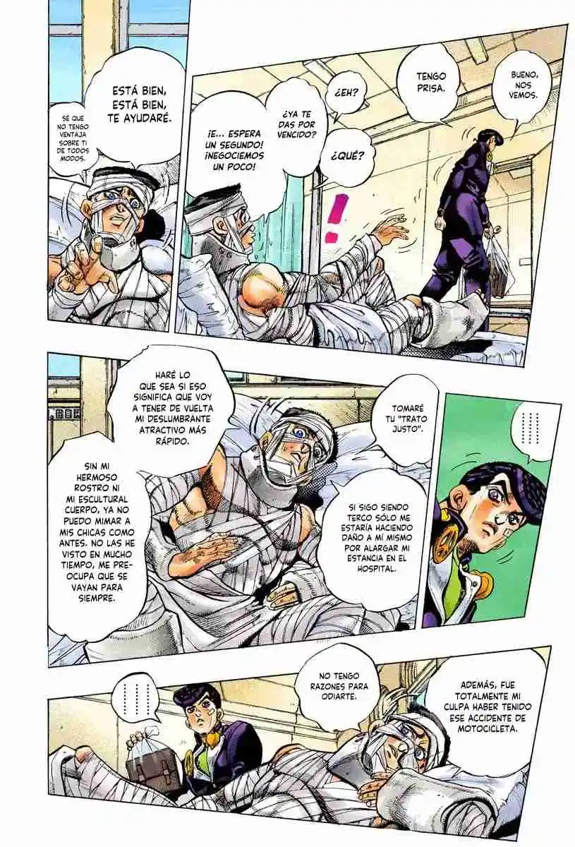 JoJo's Bizarre Adventure Parte 4: Diamond Is Unbreakable Full Color - Capítulo 139 - Página 4 - LectorTMOo