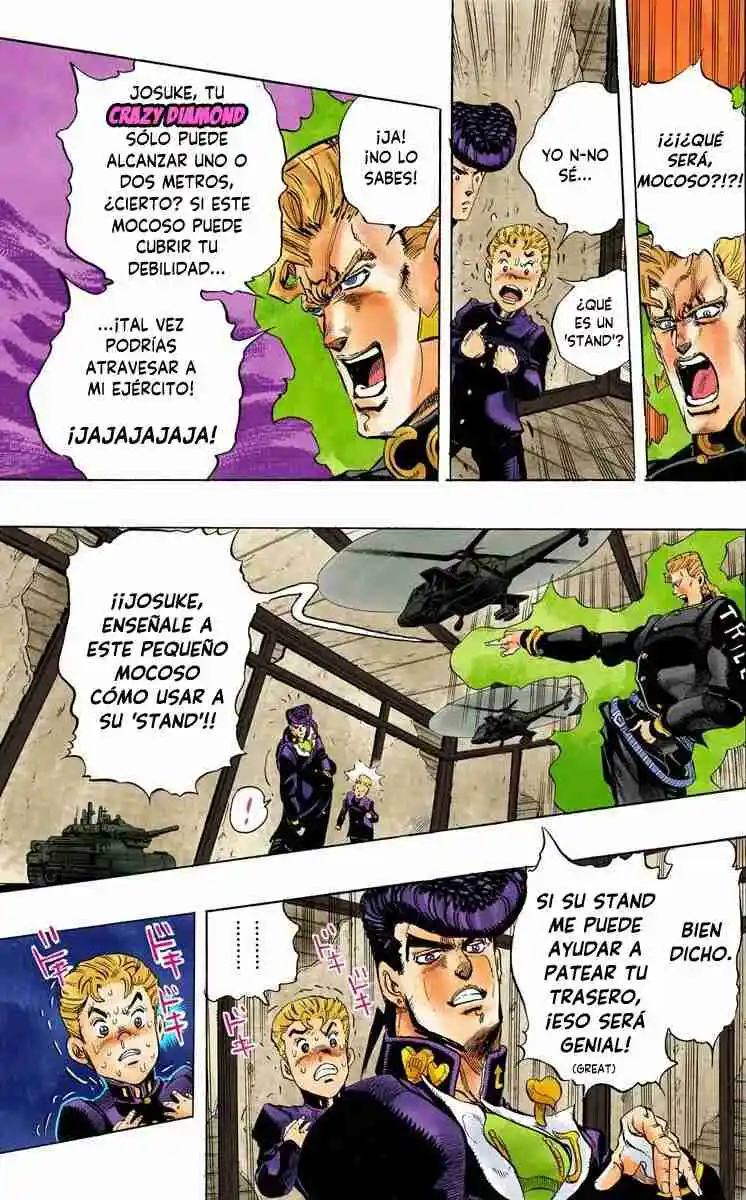 JoJo's Bizarre Adventure Parte 4: Diamond Is Unbreakable Full Color - Capítulo 14 - Página 9 - LectorTMOo