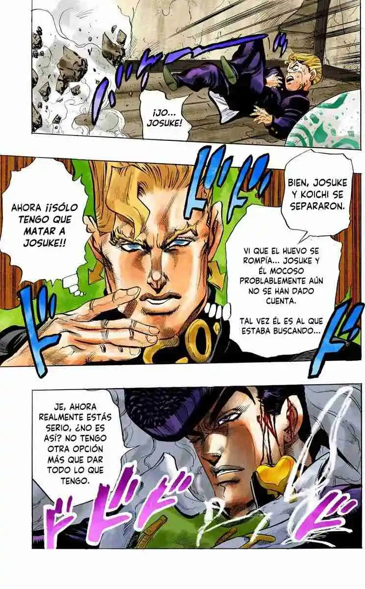JoJo's Bizarre Adventure Parte 4: Diamond Is Unbreakable Full Color - Capítulo 14 - Página 19 - LectorTMOo