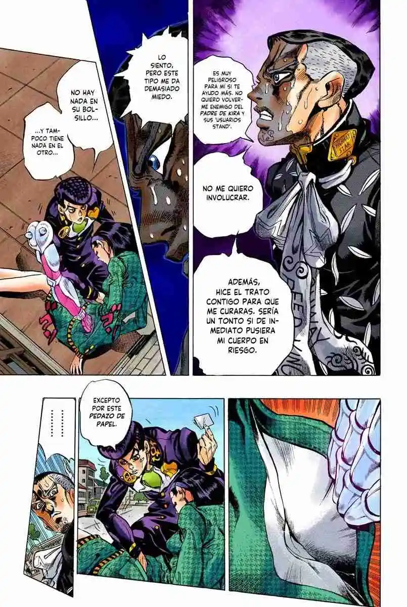 JoJo's Bizarre Adventure Parte 4: Diamond Is Unbreakable Full Color - Capítulo 141 - Página 5 - LectorTMOo
