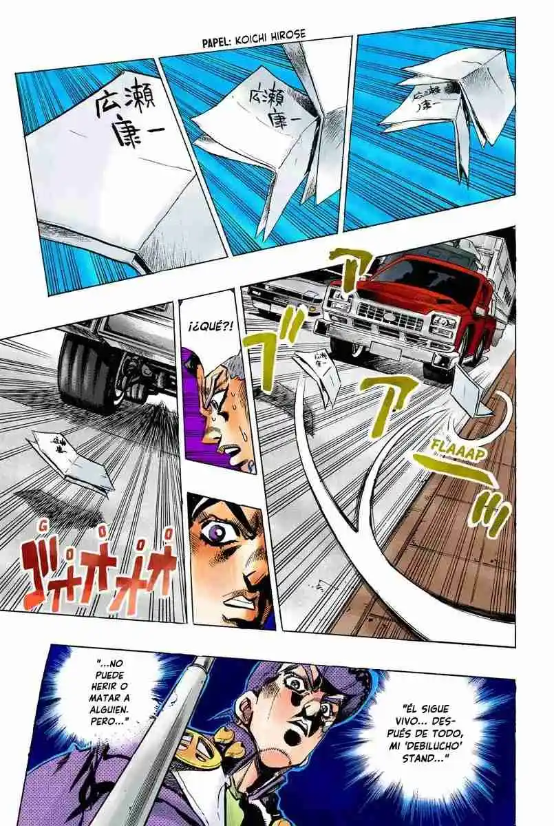 JoJo's Bizarre Adventure Parte 4: Diamond Is Unbreakable Full Color - Capítulo 141 - Página 17 - LectorTMOo