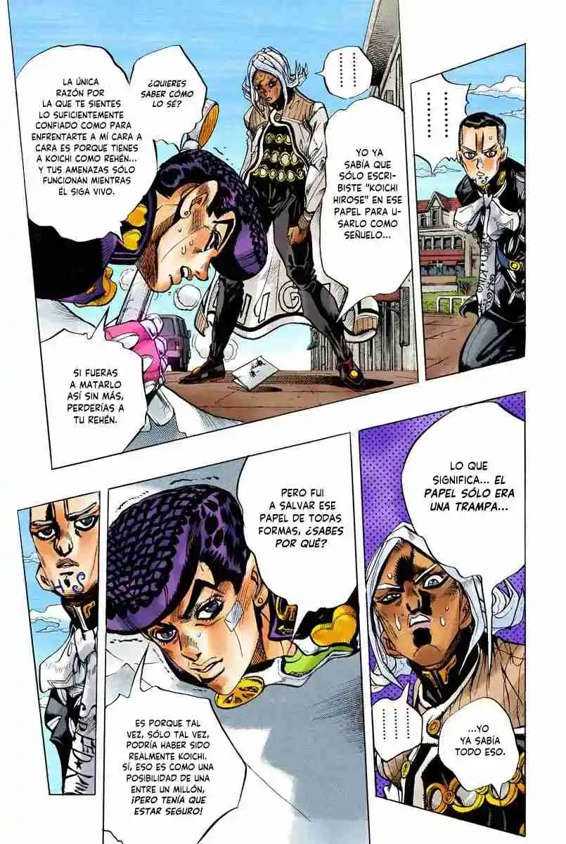 JoJo's Bizarre Adventure Parte 4: Diamond Is Unbreakable Full Color - Capítulo 142 - Página 8 - LectorTMOo