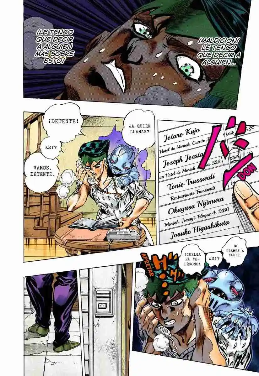 JoJo's Bizarre Adventure Parte 4: Diamond Is Unbreakable Full Color - Capítulo 149 - Página 8 - LectorTMOo