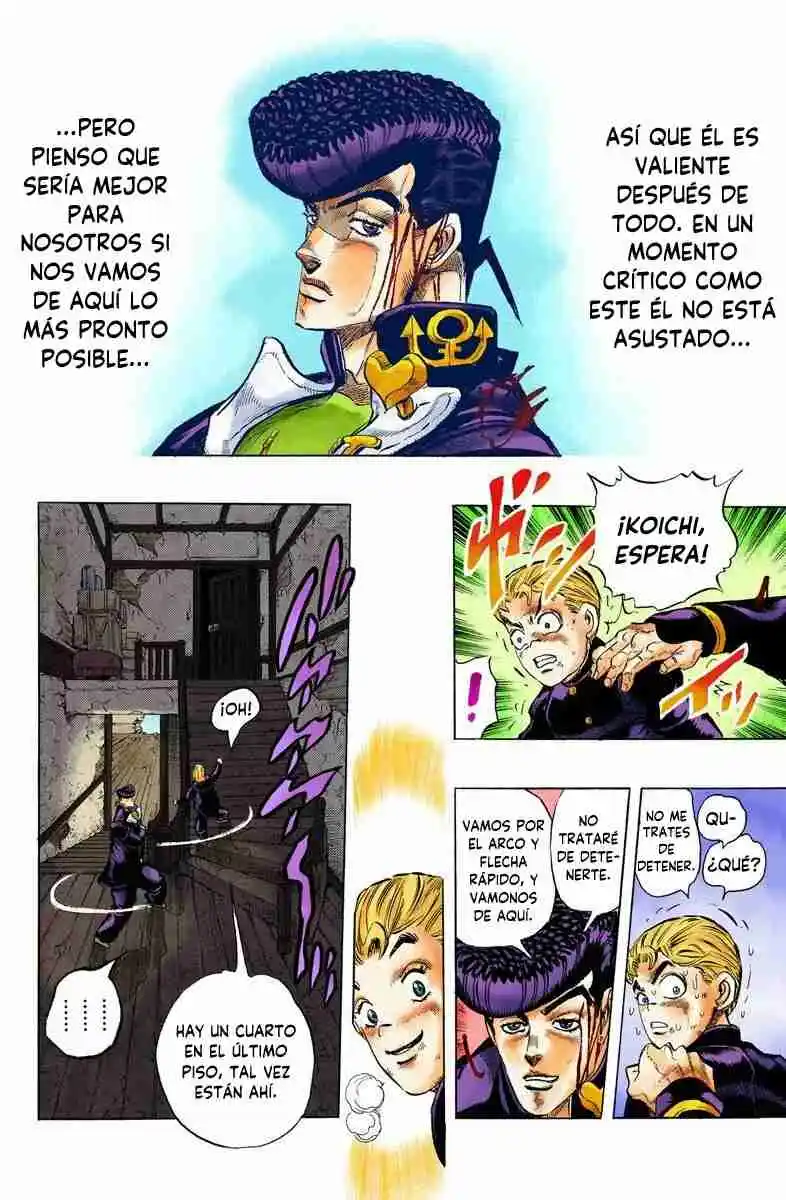 JoJo's Bizarre Adventure Parte 4: Diamond Is Unbreakable Full Color - Capítulo 16 - Página 4 - LectorTMOo