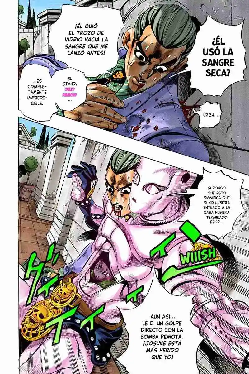 JoJo's Bizarre Adventure Parte 4: Diamond Is Unbreakable Full Color - Capítulo 168 - Página 4 - LectorTMOo
