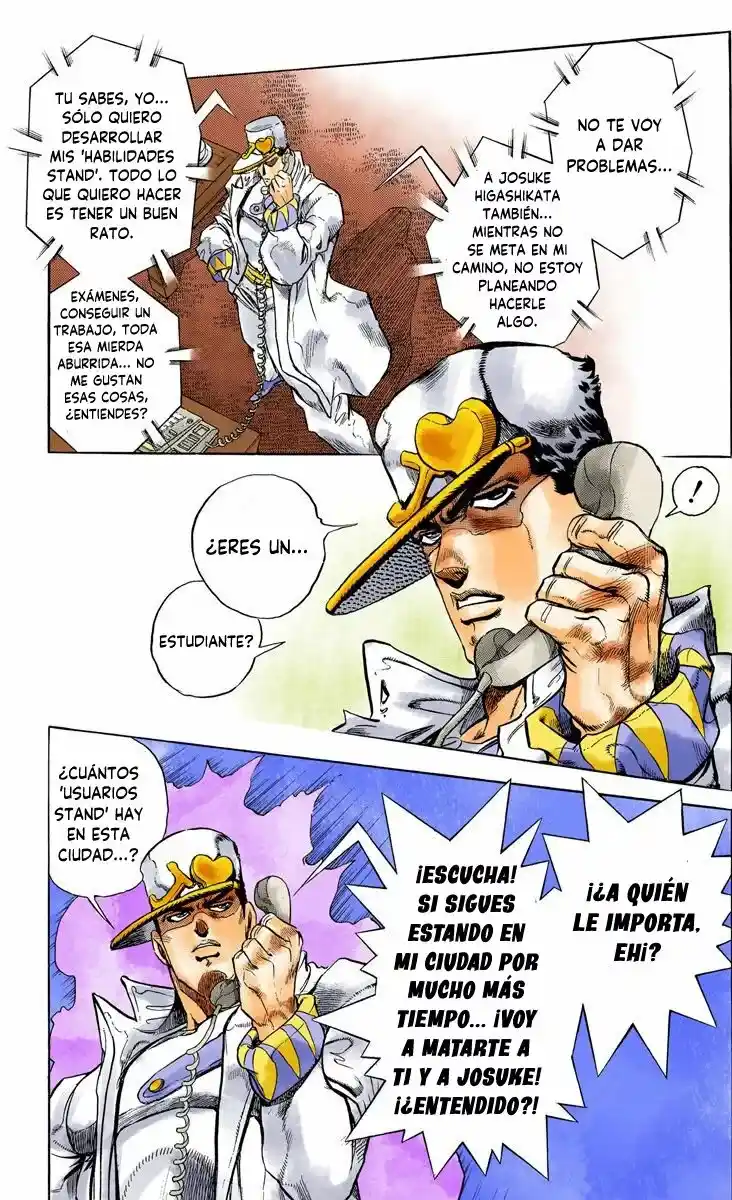 JoJo's Bizarre Adventure Parte 4: Diamond Is Unbreakable Full Color - Capítulo 19 - Página 6 - LectorTMOo