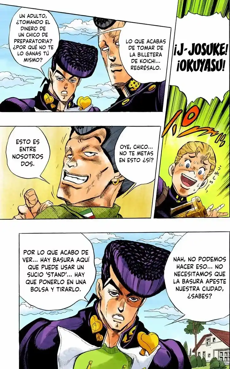 JoJo's Bizarre Adventure Parte 4: Diamond Is Unbreakable Full Color - Capítulo 20 - Página 7 - LectorTMOo