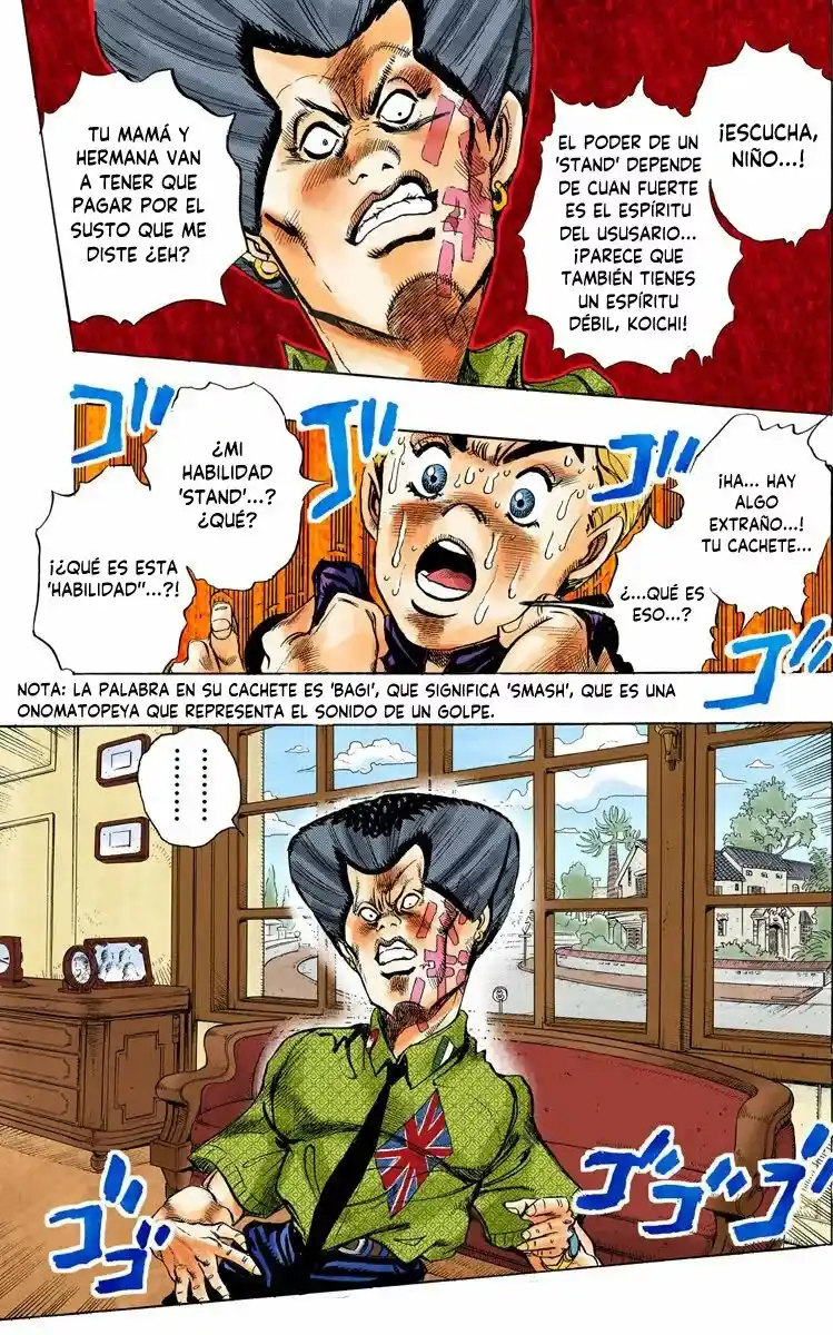 JoJo's Bizarre Adventure Parte 4: Diamond Is Unbreakable Full Color - Capítulo 22 - Página 11 - LectorTMOo