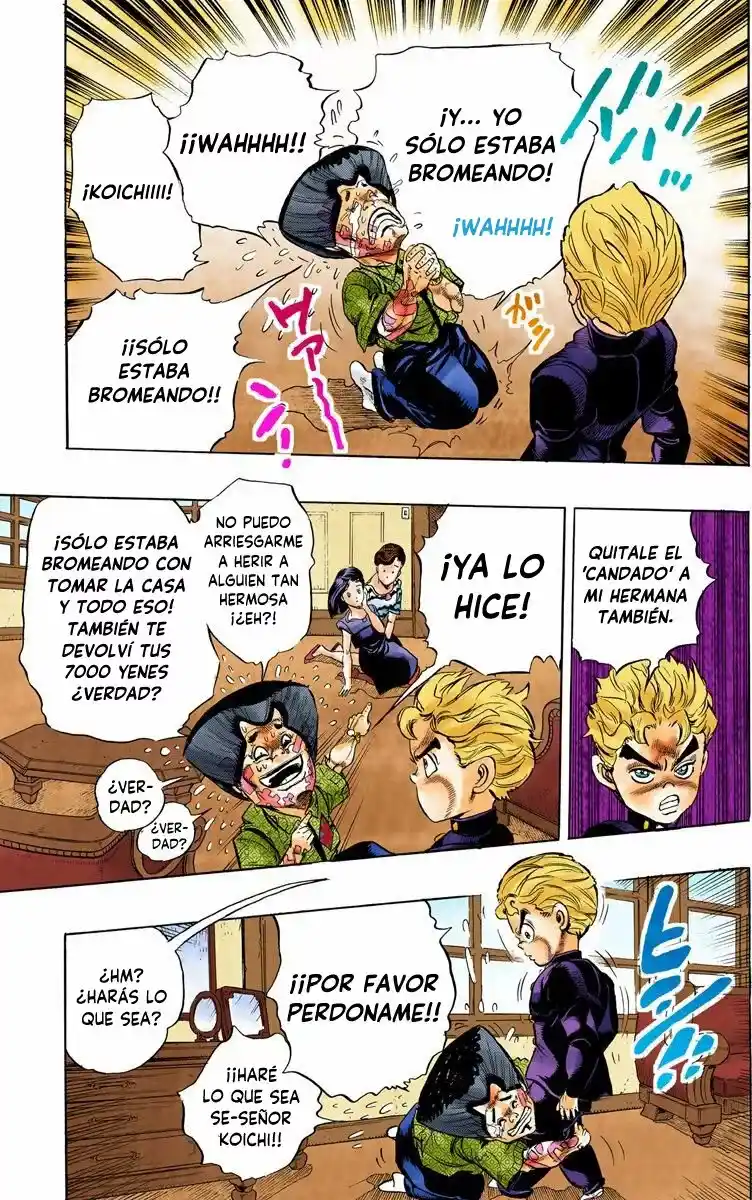 JoJo's Bizarre Adventure Parte 4: Diamond Is Unbreakable Full Color - Capítulo 23 - Página 17 - LectorTMOo
