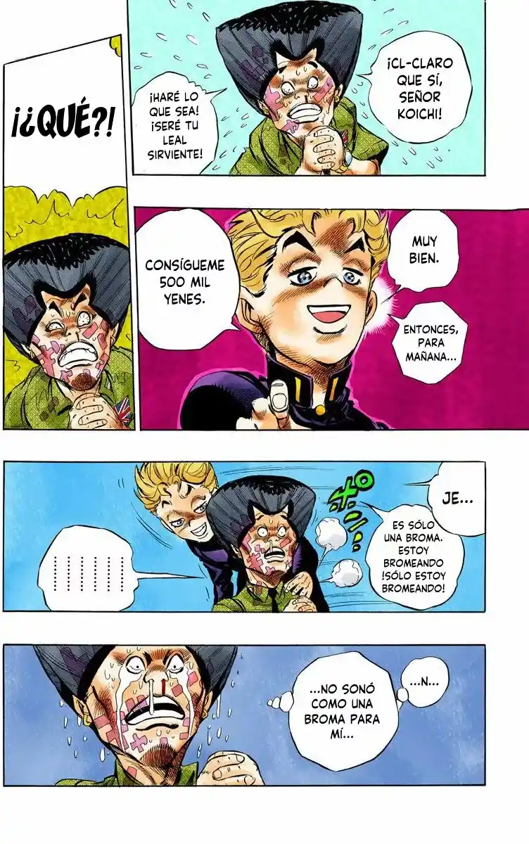 JoJo's Bizarre Adventure Parte 4: Diamond Is Unbreakable Full Color - Capítulo 23 - Página 18 - LectorTMOo