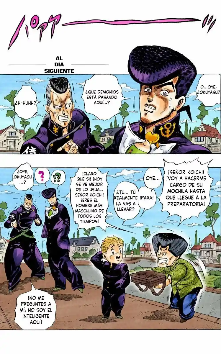 JoJo's Bizarre Adventure Parte 4: Diamond Is Unbreakable Full Color - Capítulo 23 - Página 19 - LectorTMOo