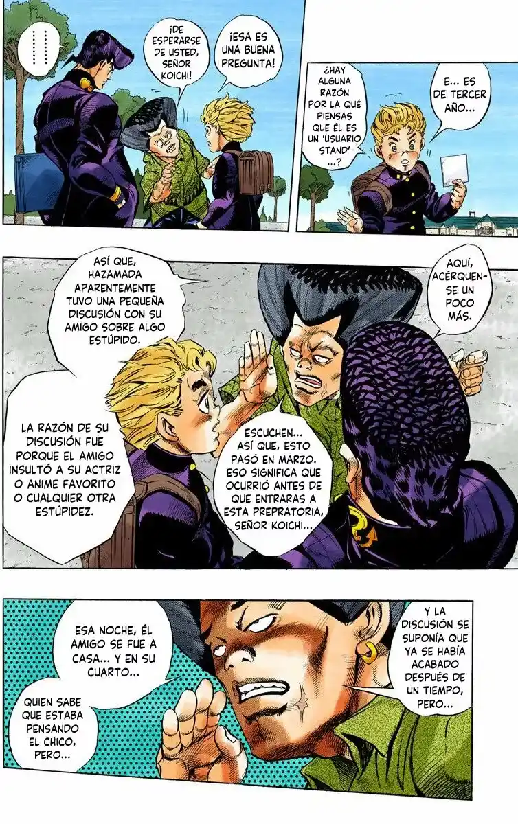 JoJo's Bizarre Adventure Parte 4: Diamond Is Unbreakable Full Color - Capítulo 24 - Página 6 - LectorTMOo