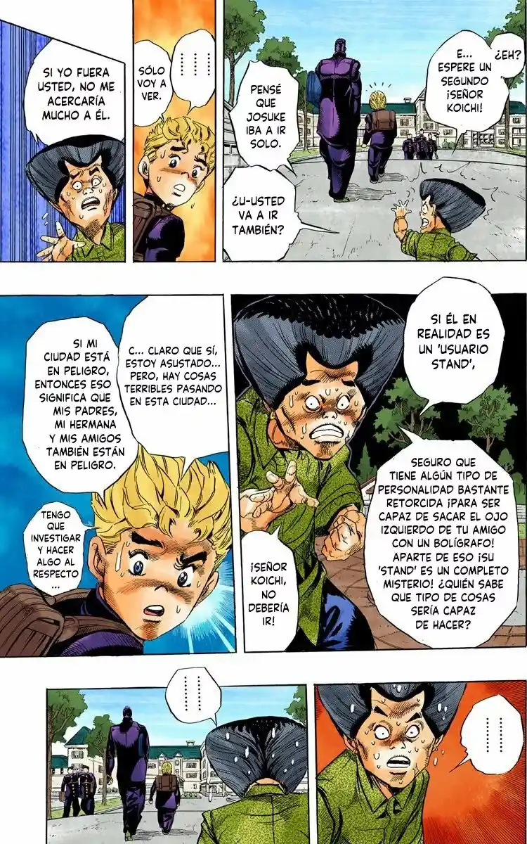 JoJo's Bizarre Adventure Parte 4: Diamond Is Unbreakable Full Color - Capítulo 24 - Página 9 - LectorTMOo