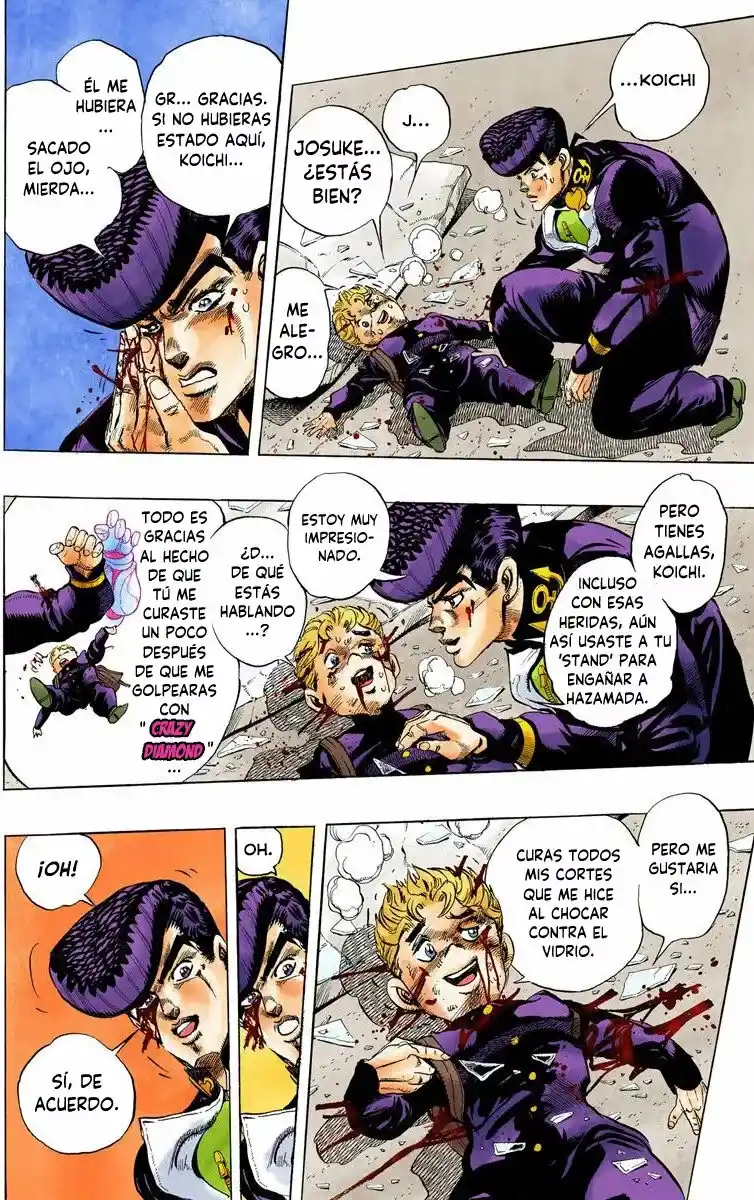 JoJo's Bizarre Adventure Parte 4: Diamond Is Unbreakable Full Color - Capítulo 26 - Página 8 - LectorTMOo