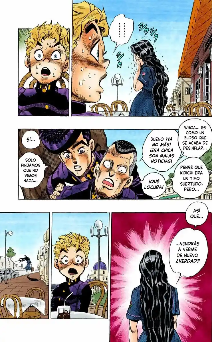 JoJo's Bizarre Adventure Parte 4: Diamond Is Unbreakable Full Color - Capítulo 29 - Página 18 - LectorTMOo