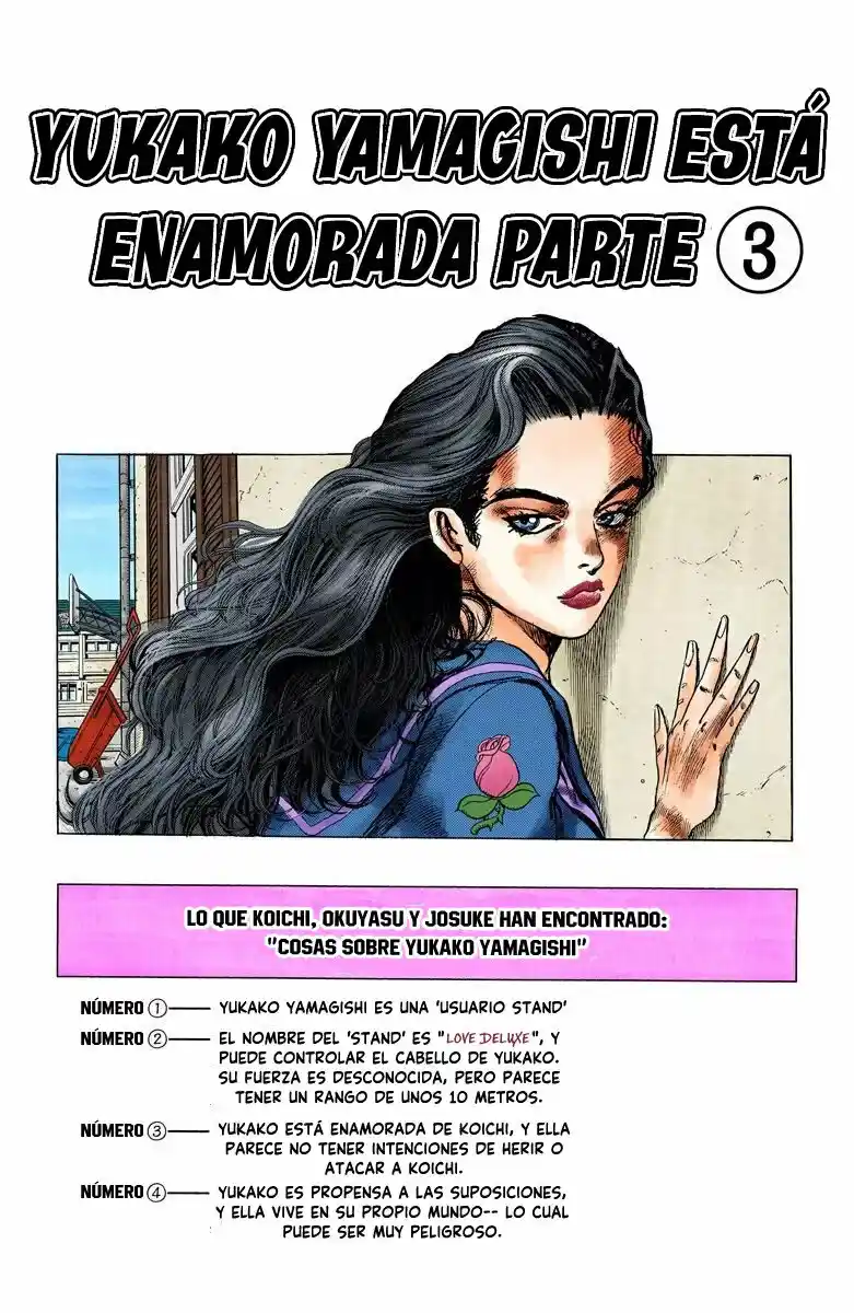 JoJo's Bizarre Adventure Parte 4: Diamond Is Unbreakable Full Color - Capítulo 31 - Página 1 - LectorTMOo