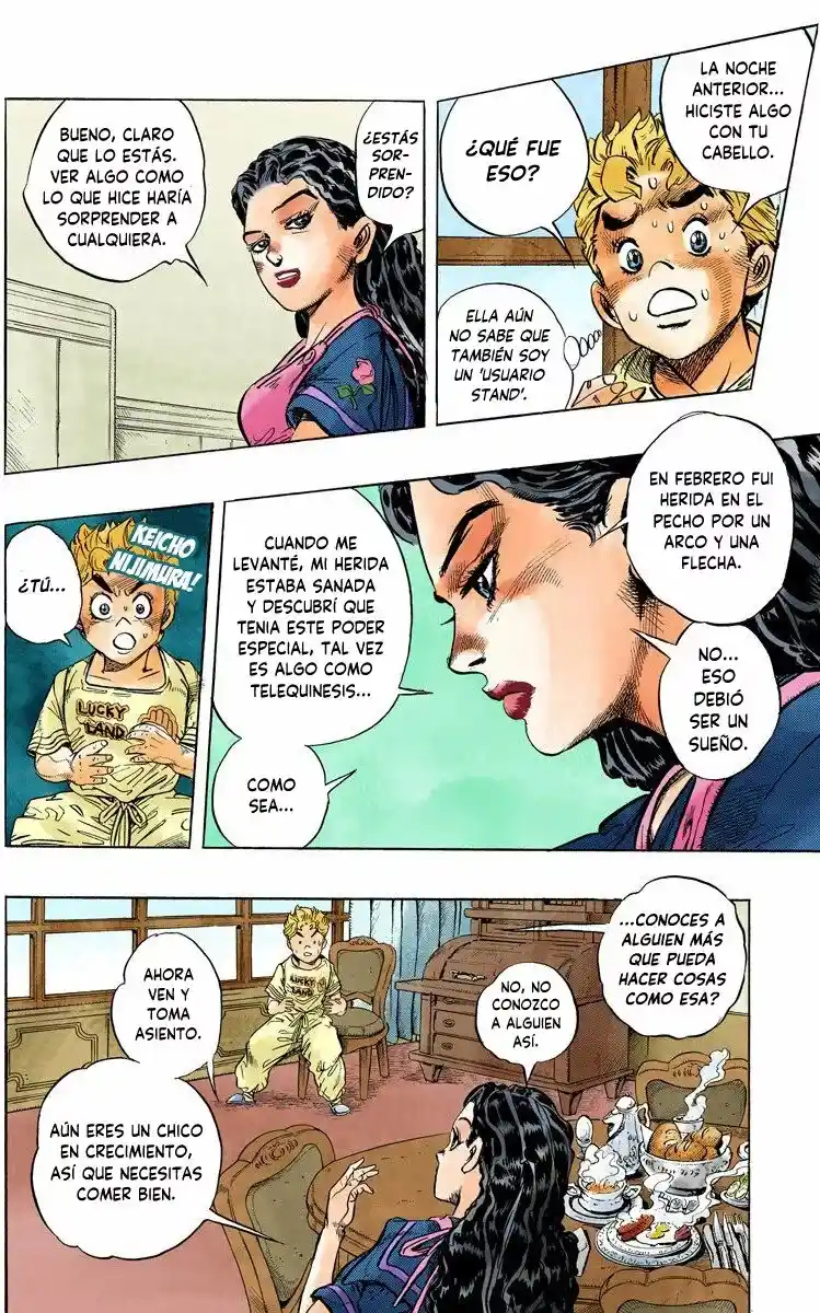 JoJo's Bizarre Adventure Parte 4: Diamond Is Unbreakable Full Color - Capítulo 32 - Página 4 - LectorTMOo