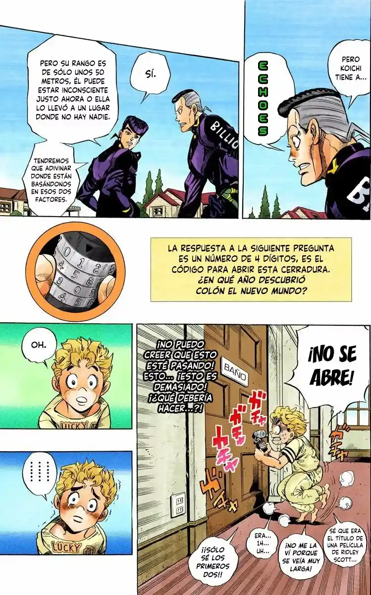 JoJo's Bizarre Adventure Parte 4: Diamond Is Unbreakable Full Color - Capítulo 32 - Página 19 - LectorTMOo