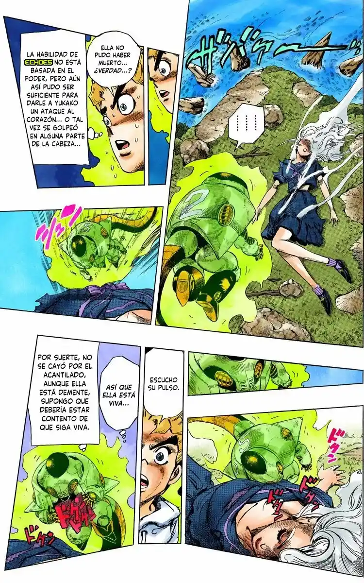 JoJo's Bizarre Adventure Parte 4: Diamond Is Unbreakable Full Color - Capítulo 37 - Página 4 - LectorTMOo