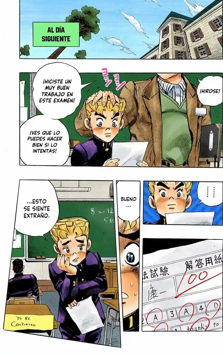 JoJo's Bizarre Adventure Parte 4: Diamond Is Unbreakable Full Color - Capítulo 37 - Página 20 - LectorTMOo