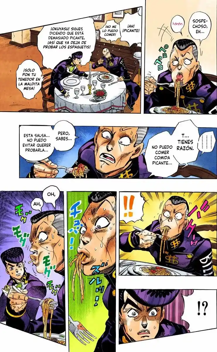 JoJo's Bizarre Adventure Parte 4: Diamond Is Unbreakable Full Color - Capítulo 40 - Página 7 - LectorTMOo