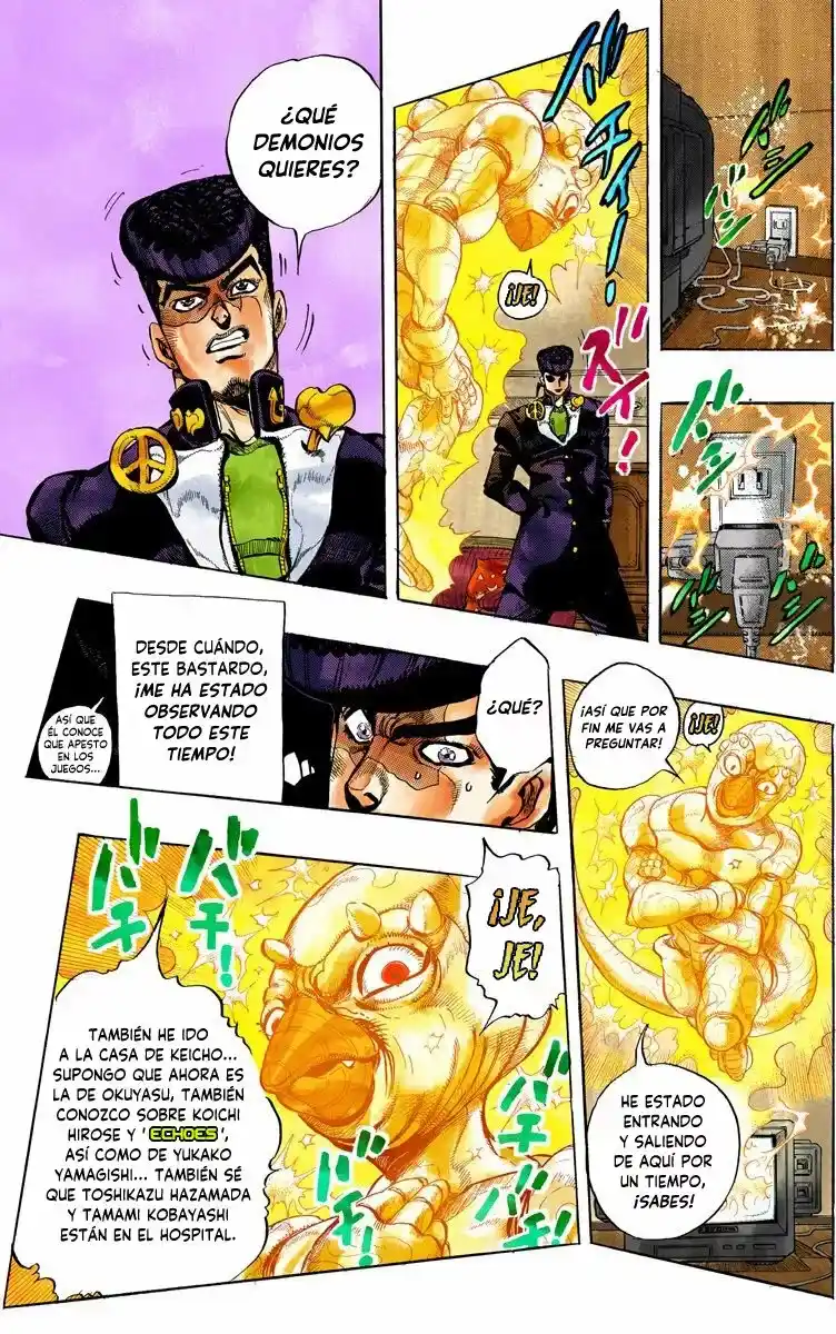 JoJo's Bizarre Adventure Parte 4: Diamond Is Unbreakable Full Color - Capítulo 42 - Página 7 - LectorTMOo
