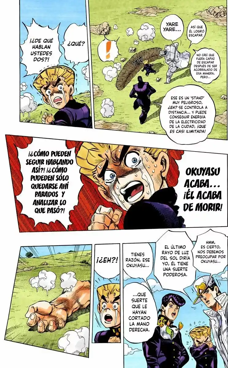 JoJo's Bizarre Adventure Parte 4: Diamond Is Unbreakable Full Color - Capítulo 45 - Página 15 - LectorTMOo