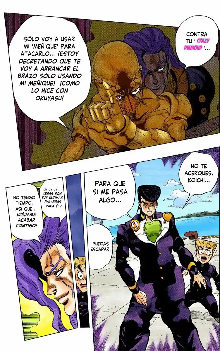 JoJo's Bizarre Adventure Parte 4: Diamond Is Unbreakable Full Color - Capítulo 46 - Página 16 - LectorTMOo