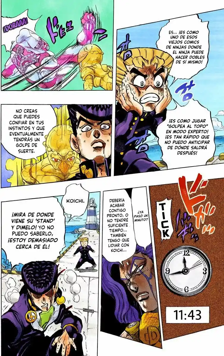JoJo's Bizarre Adventure Parte 4: Diamond Is Unbreakable Full Color - Capítulo 47 - Página 16 - LectorTMOo