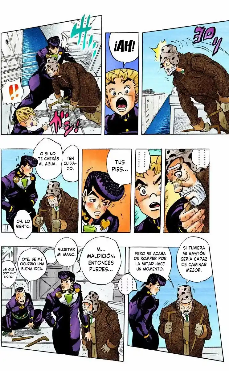 JoJo's Bizarre Adventure Parte 4: Diamond Is Unbreakable Full Color - Capítulo 49 - Página 18 - LectorTMOo