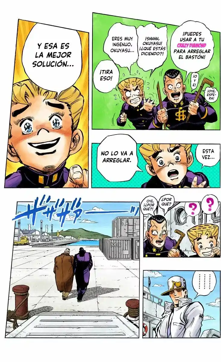 JoJo's Bizarre Adventure Parte 4: Diamond Is Unbreakable Full Color - Capítulo 49 - Página 19 - LectorTMOo