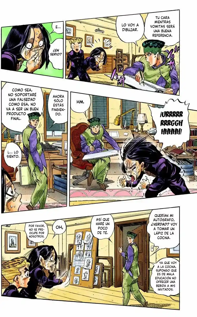 JoJo's Bizarre Adventure Parte 4: Diamond Is Unbreakable Full Color - Capítulo 54 - Página 4 - LectorTMOo