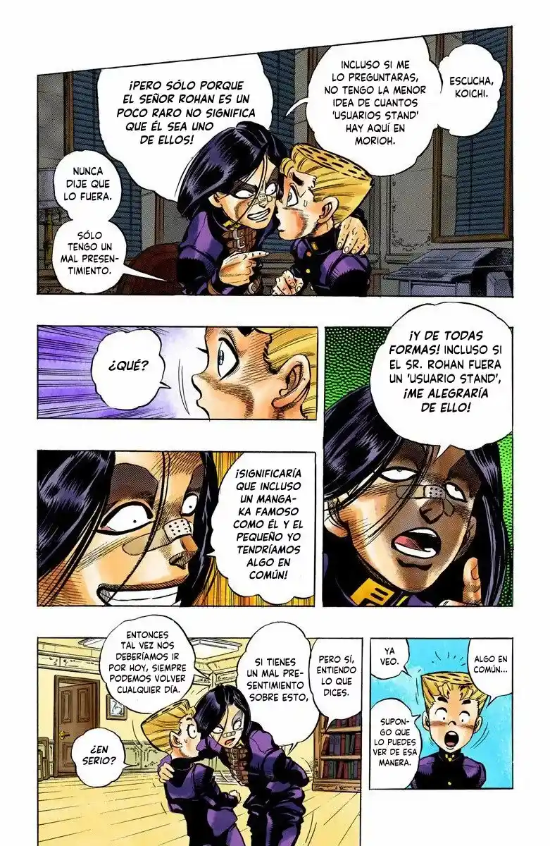 JoJo's Bizarre Adventure Parte 4: Diamond Is Unbreakable Full Color - Capítulo 54 - Página 6 - LectorTMOo