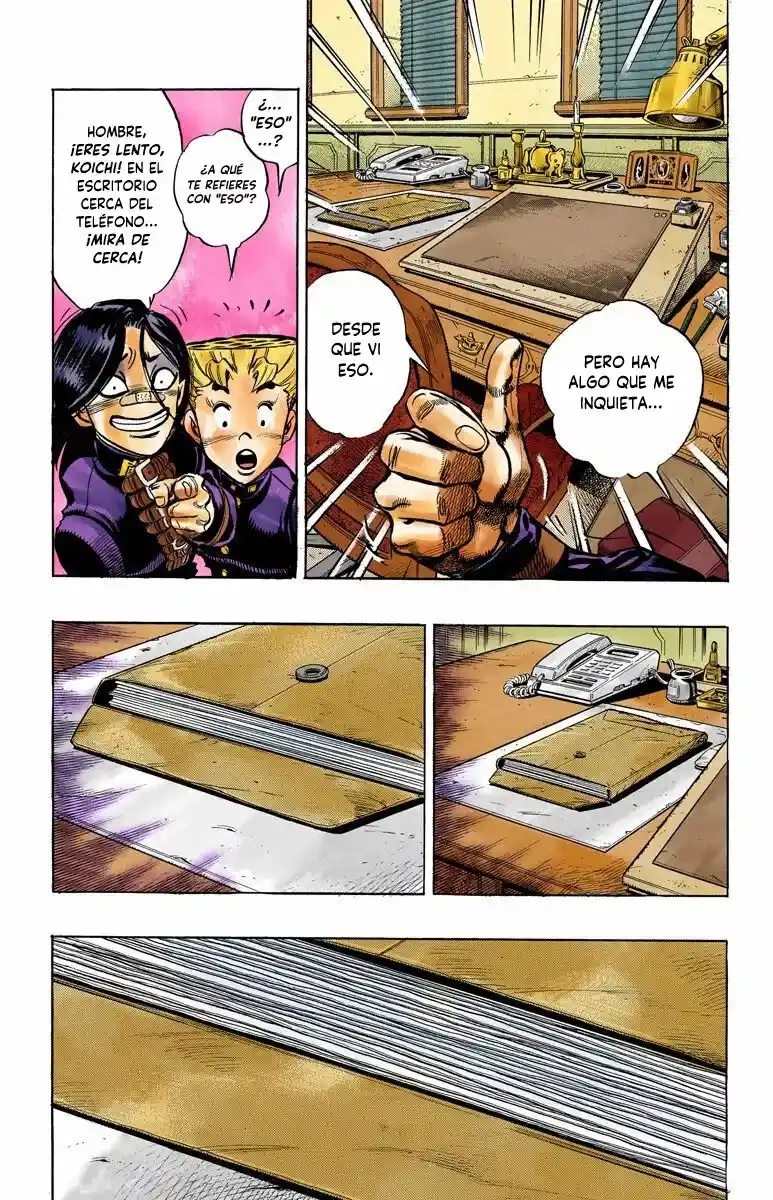 JoJo's Bizarre Adventure Parte 4: Diamond Is Unbreakable Full Color - Capítulo 54 - Página 7 - LectorTMOo