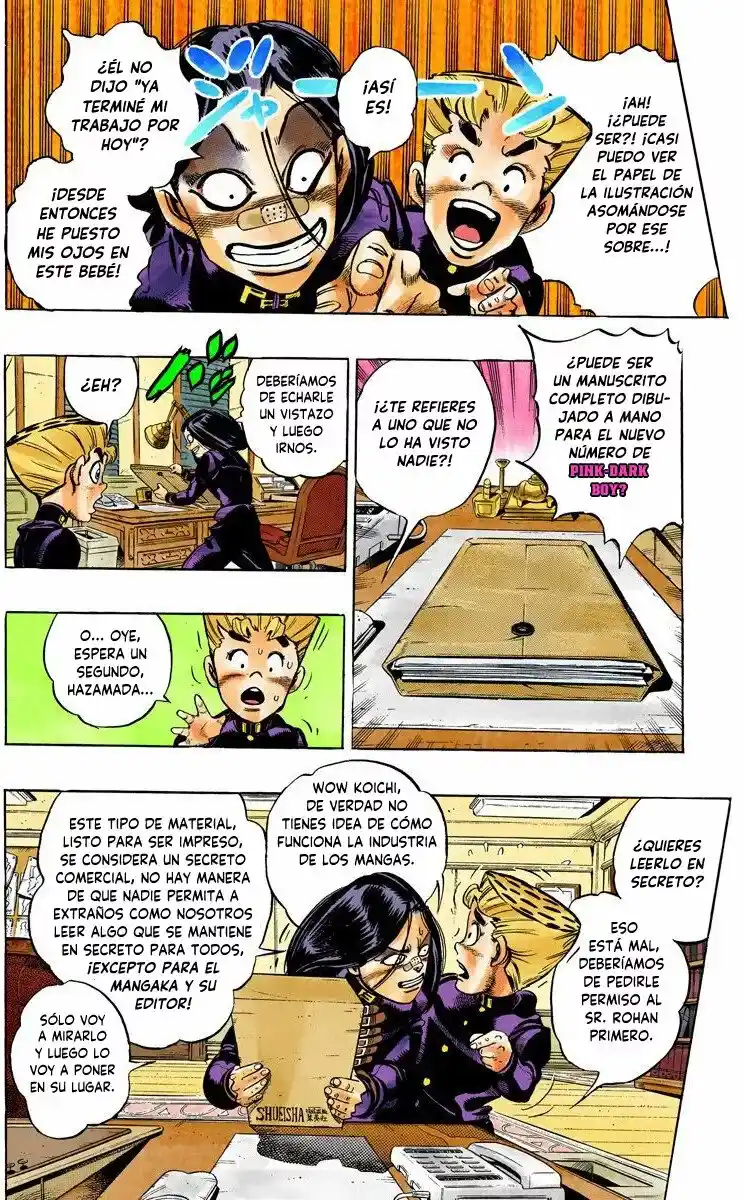 JoJo's Bizarre Adventure Parte 4: Diamond Is Unbreakable Full Color - Capítulo 54 - Página 8 - LectorTMOo