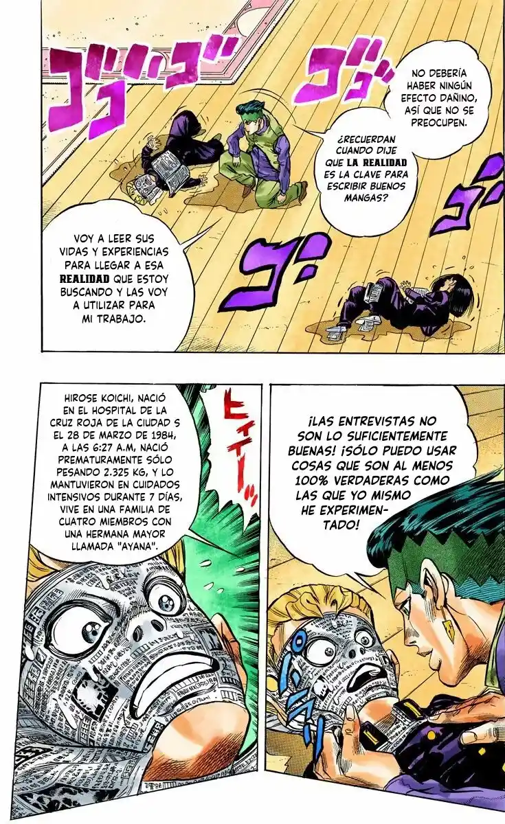 JoJo's Bizarre Adventure Parte 4: Diamond Is Unbreakable Full Color - Capítulo 54 - Página 18 - LectorTMOo