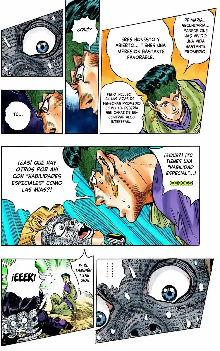 JoJo's Bizarre Adventure Parte 4: Diamond Is Unbreakable Full Color - Capítulo 54 - Página 19 - LectorTMOo