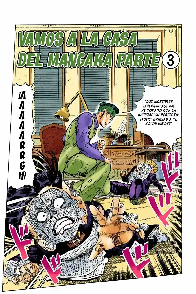 JoJo's Bizarre Adventure Parte 4: Diamond Is Unbreakable Full Color - Capítulo 55 - Página 1 - LectorTMOo