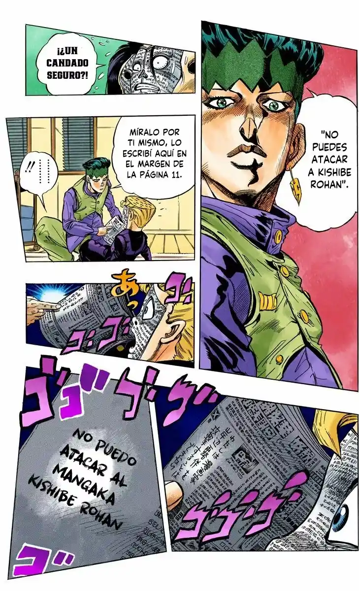 JoJo's Bizarre Adventure Parte 4: Diamond Is Unbreakable Full Color - Capítulo 55 - Página 9 - LectorTMOo