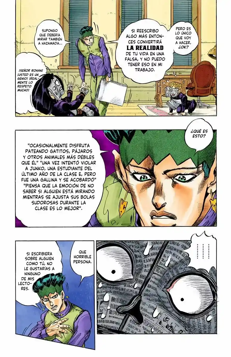 JoJo's Bizarre Adventure Parte 4: Diamond Is Unbreakable Full Color - Capítulo 55 - Página 11 - LectorTMOo