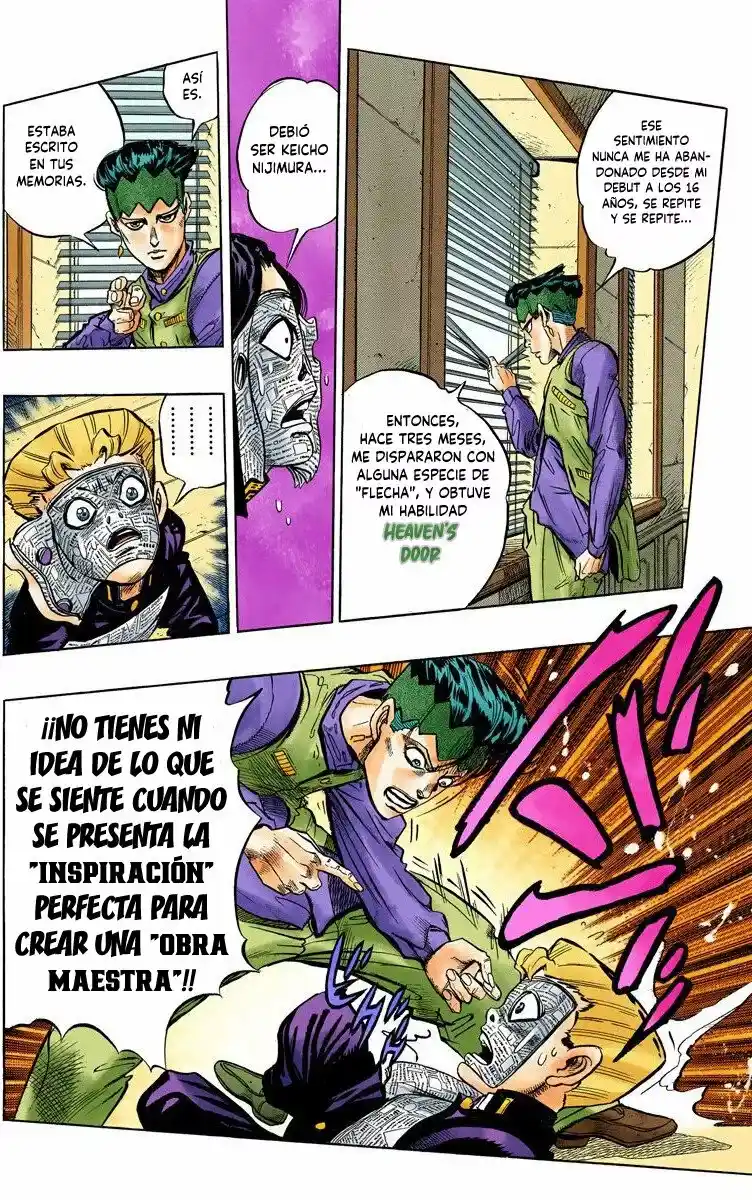 JoJo's Bizarre Adventure Parte 4: Diamond Is Unbreakable Full Color - Capítulo 55 - Página 14 - LectorTMOo