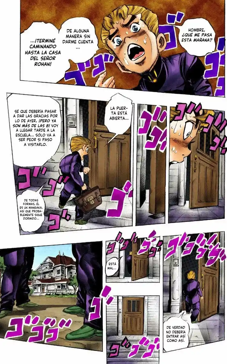 JoJo's Bizarre Adventure Parte 4: Diamond Is Unbreakable Full Color - Capítulo 56 - Página 8 - LectorTMOo