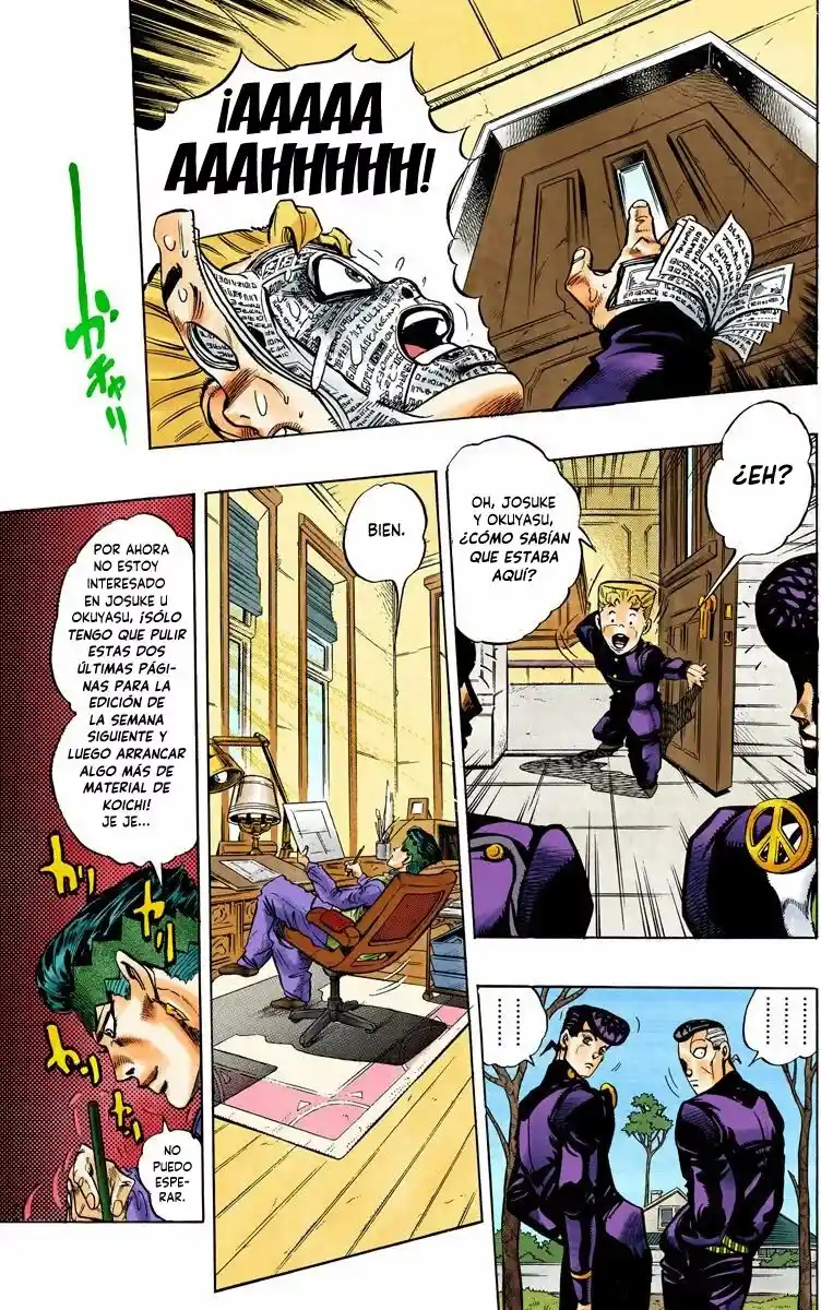 JoJo's Bizarre Adventure Parte 4: Diamond Is Unbreakable Full Color - Capítulo 57 - Página 6 - LectorTMOo